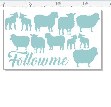 Sheep,lambs,farm,animals, 110 x 180mm min buy 3